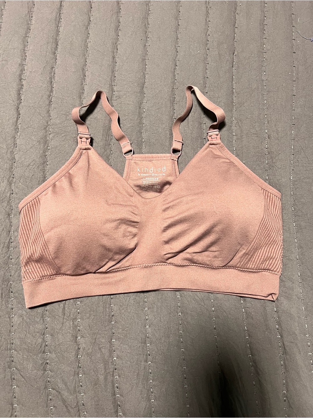 Kindred Bravely Mauve Seamless Nursing & Maternity sports style sublime 3 in 1